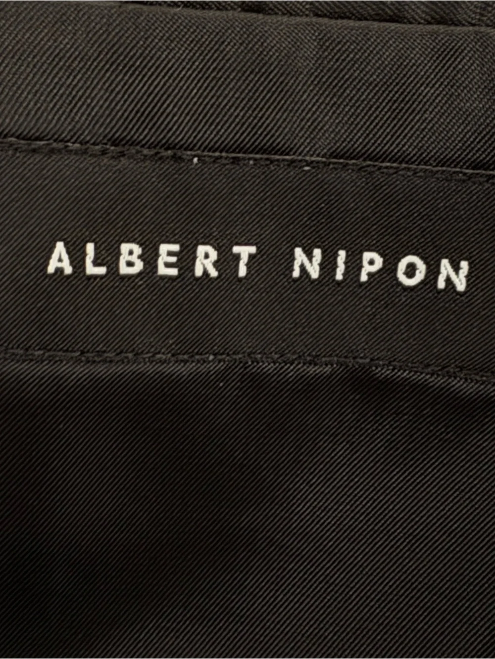 Albert Nipon Men's Black Wool Blend Blazer Jacket - Size 48R b85